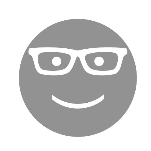 Glasses, face icon