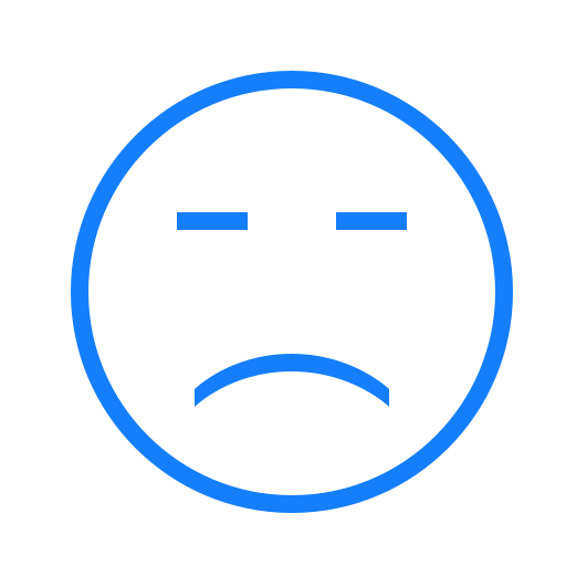 Sad, face icon