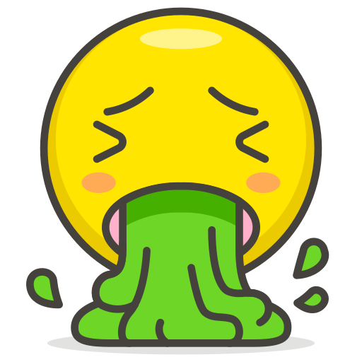 Face, vomiting icon