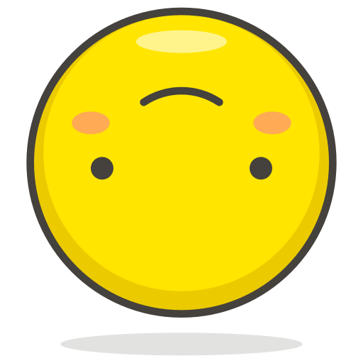 Down, face, upside icon