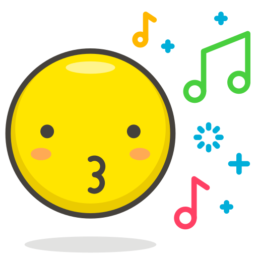 Face, kissing icon