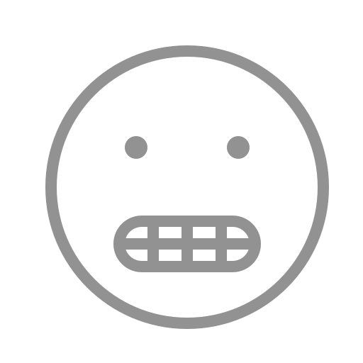Teeth, grinning, face icon
