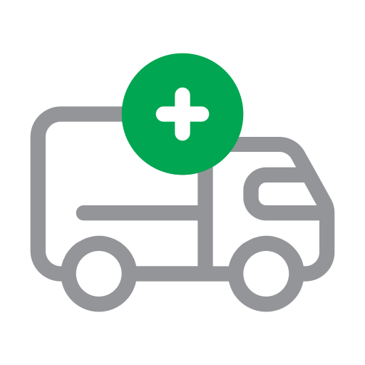 E-commerce, online, shopping, ui, shipping, add, truck delivery icon
