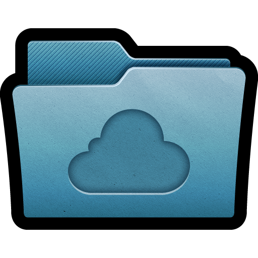 Cloud, cloud storage, folder, icloud, mac, storage icon