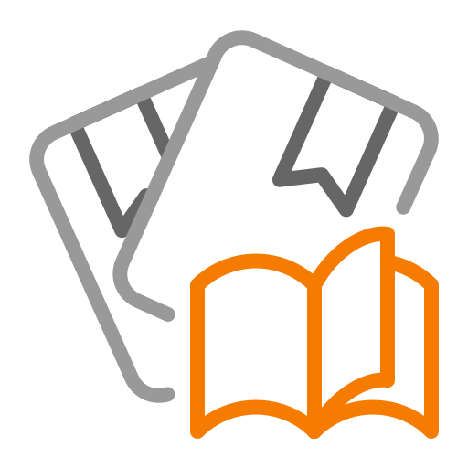 Ebook, epub, files, pdf icon