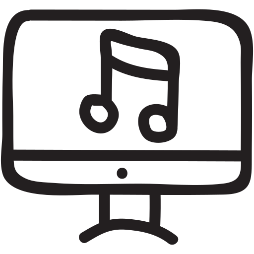 Media, mediaplayer, music, online, onlinemedia, player, playlist icon