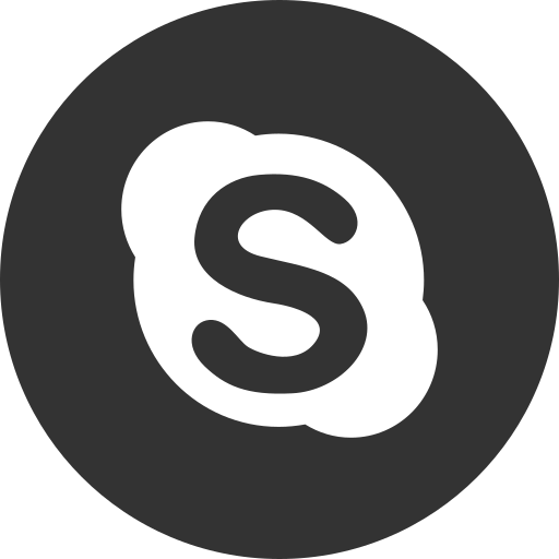 Media, online, skype, social icon