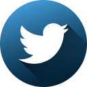 Circle,High quality,Long shadow,Media,Social,Social media,Twitter