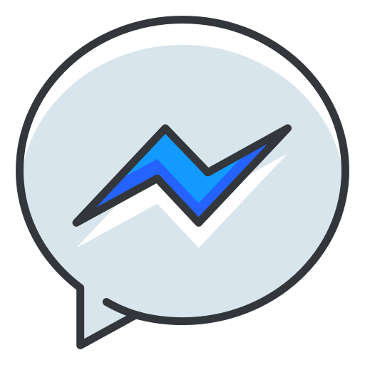 Communication, facebook, messenger, network, social media, message icon