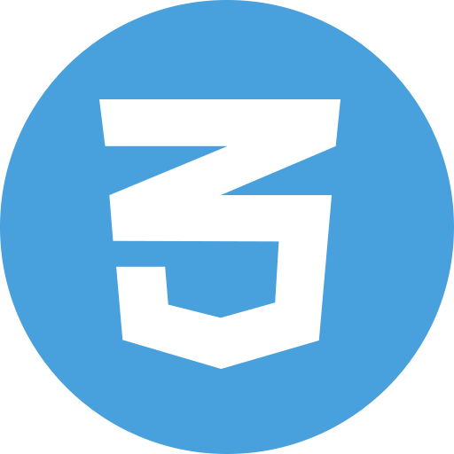 Css, logo, social media icon