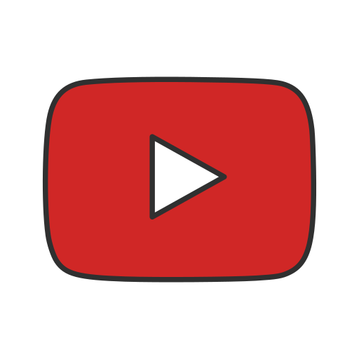 Logo, social media, videos, youtube icon