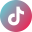 Social media flat color icon 64x64