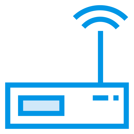 Connection, device, internet, router, signal, wifi, wireless icon