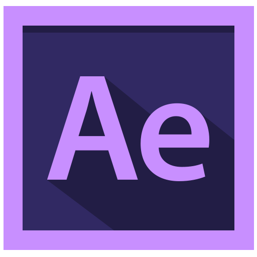 Adobe, after effects, after effects logo, design, software icon icon