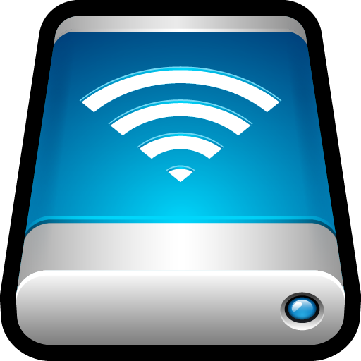 Airport, drive, external, wifi, storage, wireless icon
