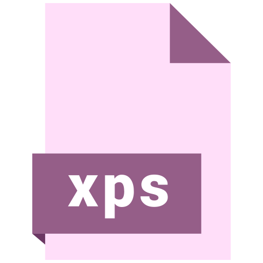 Document, extension, file, format, xps icon