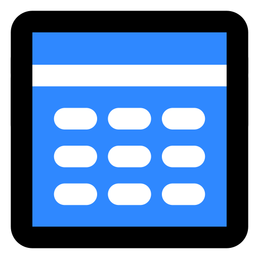 Calendar, dot icon