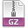 File, extension, gz icon