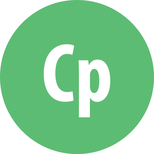 Adobe, captivate, round icon