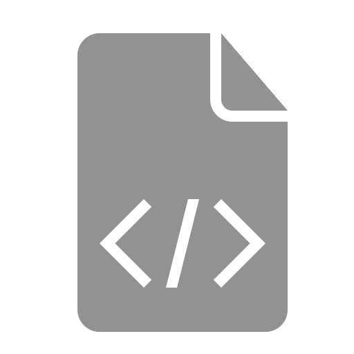 Document, code icon