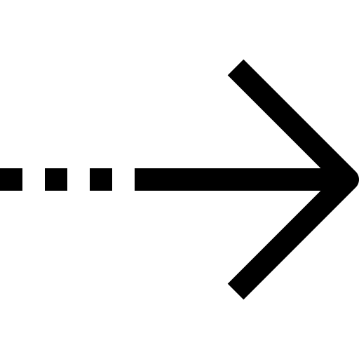 Arrow, right, dot, essential, right icon icon