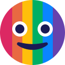 Emoji,Face,Lgbt,Rainbow