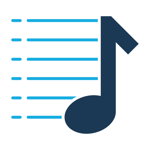 Audio, melody, music, sound icon