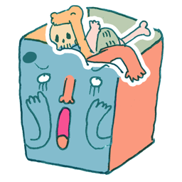 Bin, full, ll icon