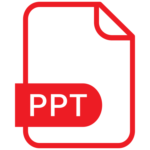 Extensiom, file, file format, ppt icon