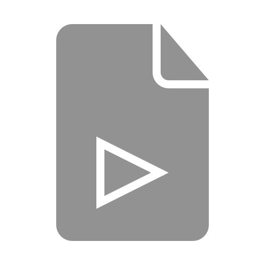 Document, play icon