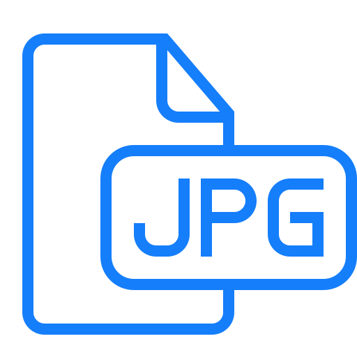 Document, file, jpg icon