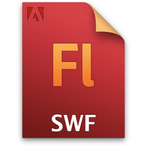 File, swf, document icon