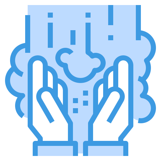 Cleaning, hands, healthcare, hygiene, washing icon