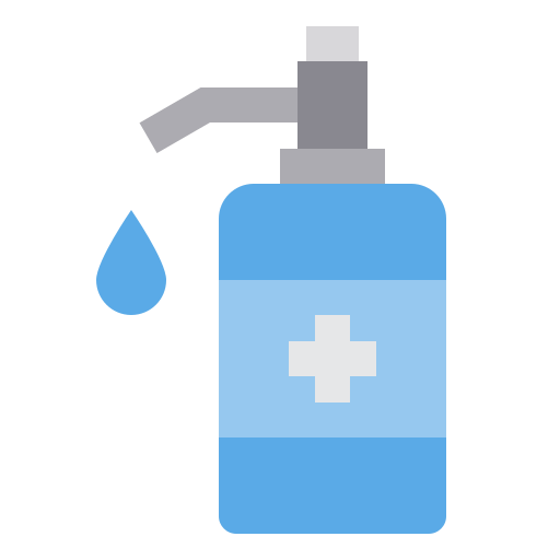 Alcohol, cleaning, gel, healthcare, shower icon
