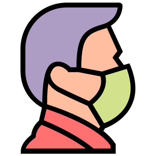Corona, coronavirus, doctor, healthcare, mask, virus icon
