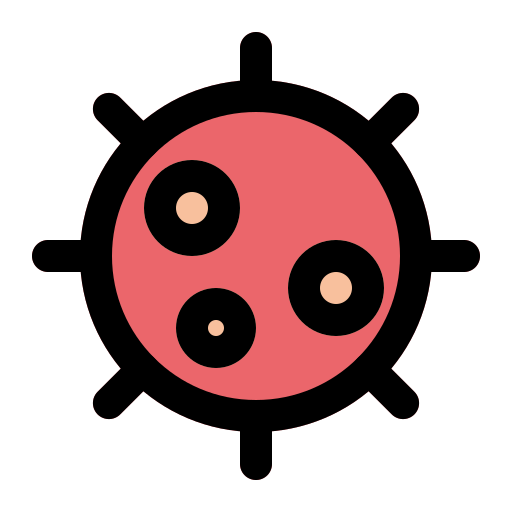 Virus, dissease, covid icon