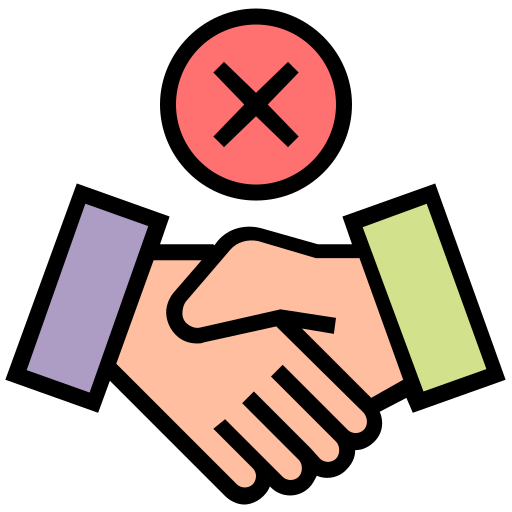 Avoid, corona, coronavirus, gesture, handshake, injection, virus icon