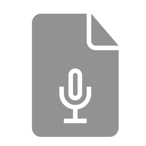 Document, recording icon