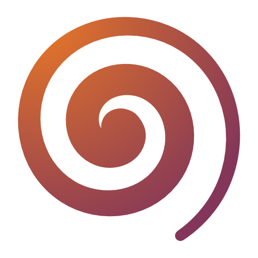 Draw, spiral icon