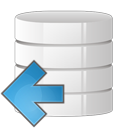 Database,Arrow,Left