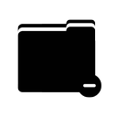 Delete, file, folder icon