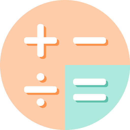 Calc, calculator, math, software icon