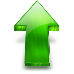 Arrow, up icon