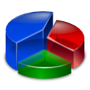 Chart, pie, diagram, statistics, analytics icon
