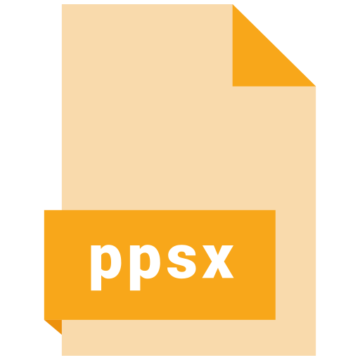 File, format, ppsx icon