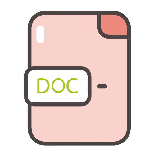 Doc, doc icon, documents, files, folders icon