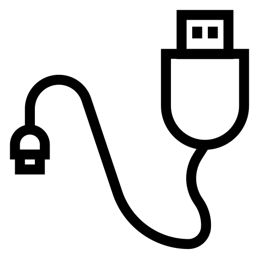 Cable, computercable, data, datacable, transfer, usb, wire icon