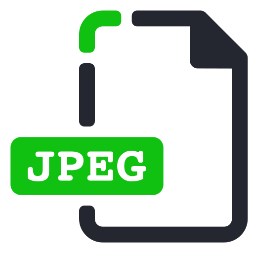 Extension, file, images, jpeg icon