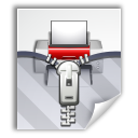 X, gzpostscript icon
