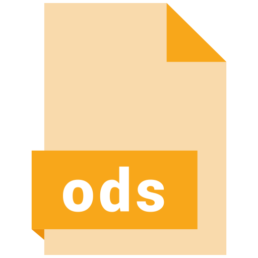 File, format, ods icon